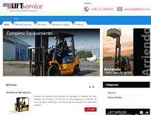 Tablet Screenshot of liftservice.cl